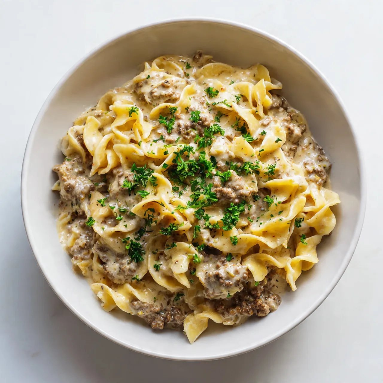 Ground Beef Stroganoff Recipe