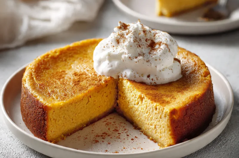 Crustless Pumpkin Pie