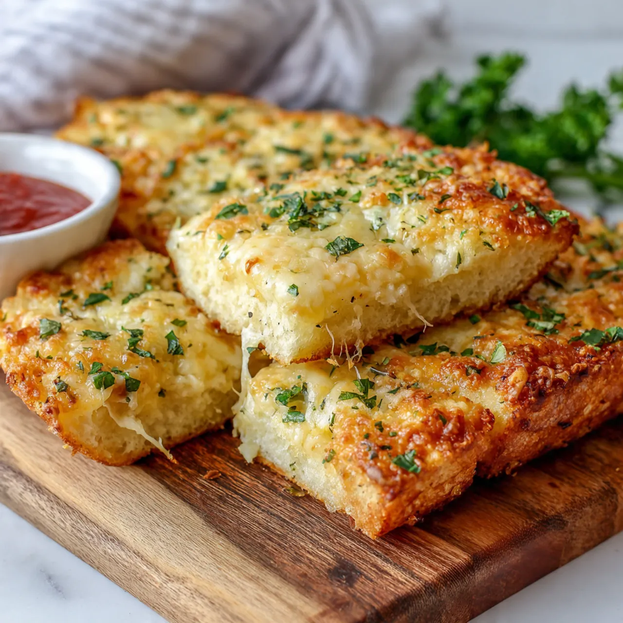 Cheesy Garlic Bread Recipe