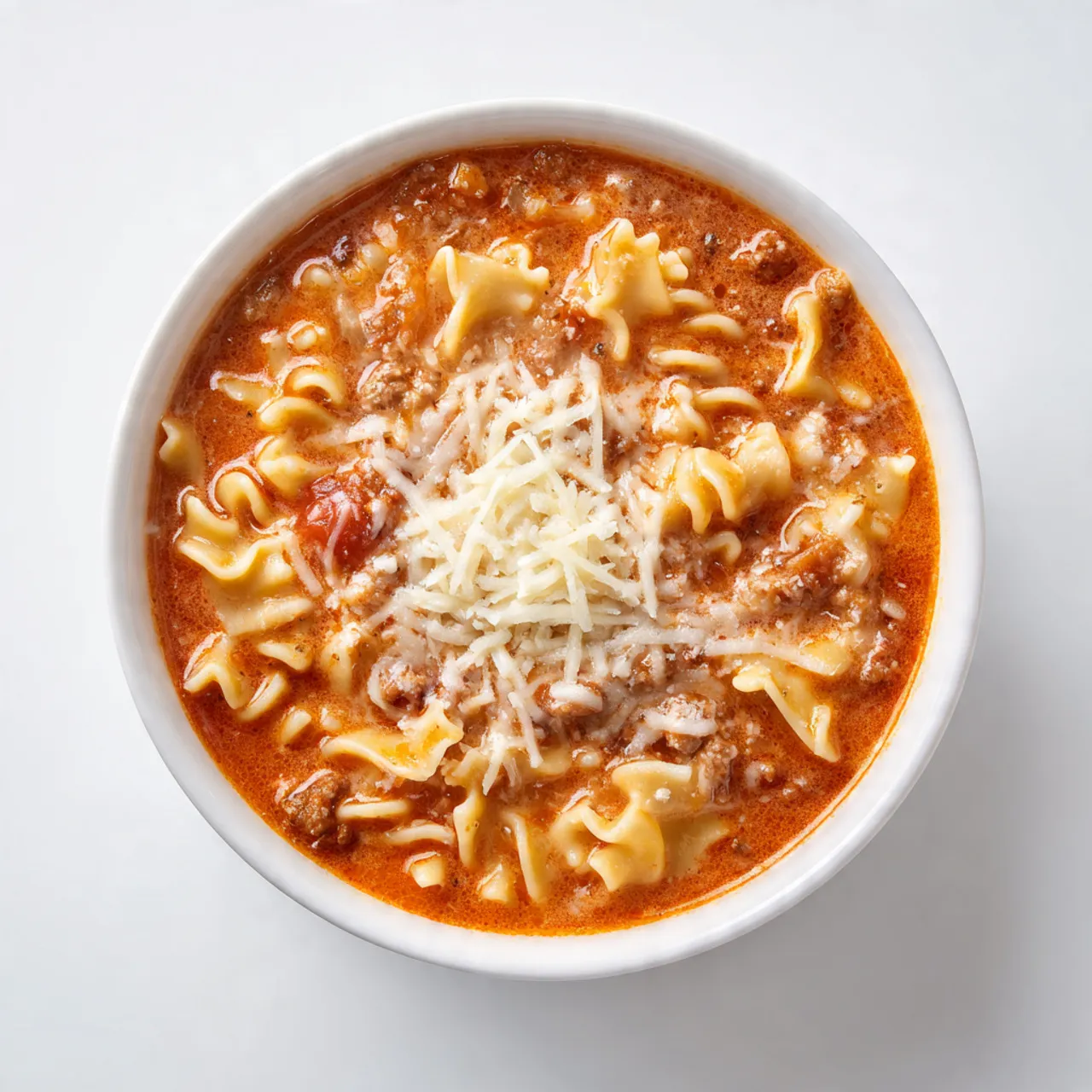 Easy Creamy Lasagna Soup