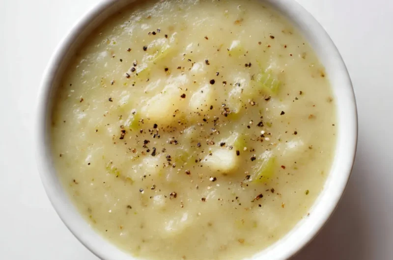 Creamy Winter Leek & Potato Soup Recipe