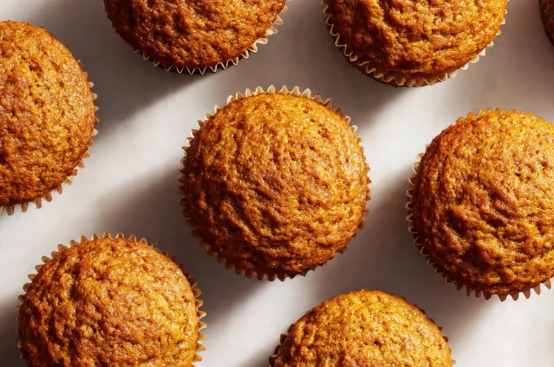 Pumpkin protein muffins