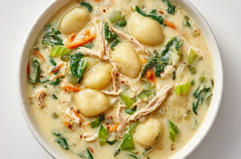 Chicken Gnocchi Soup