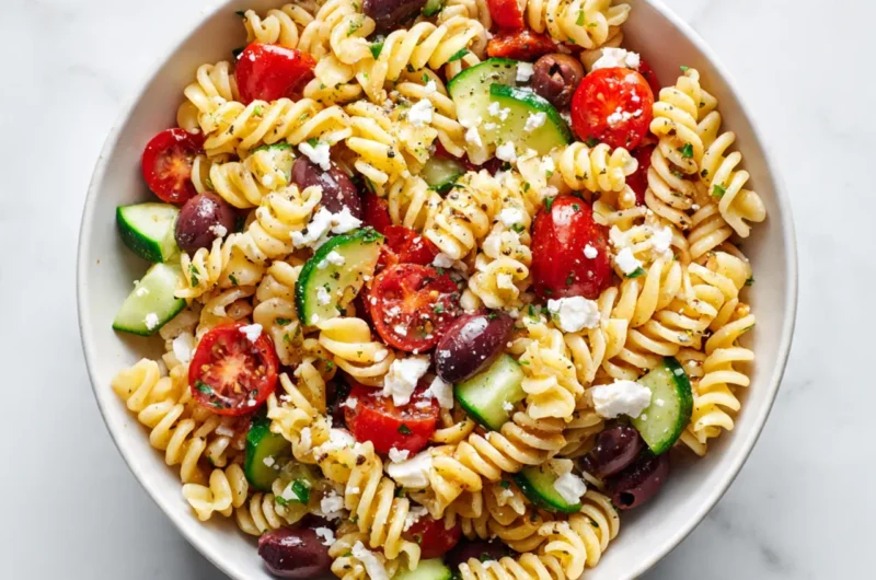 Greek pasta salad