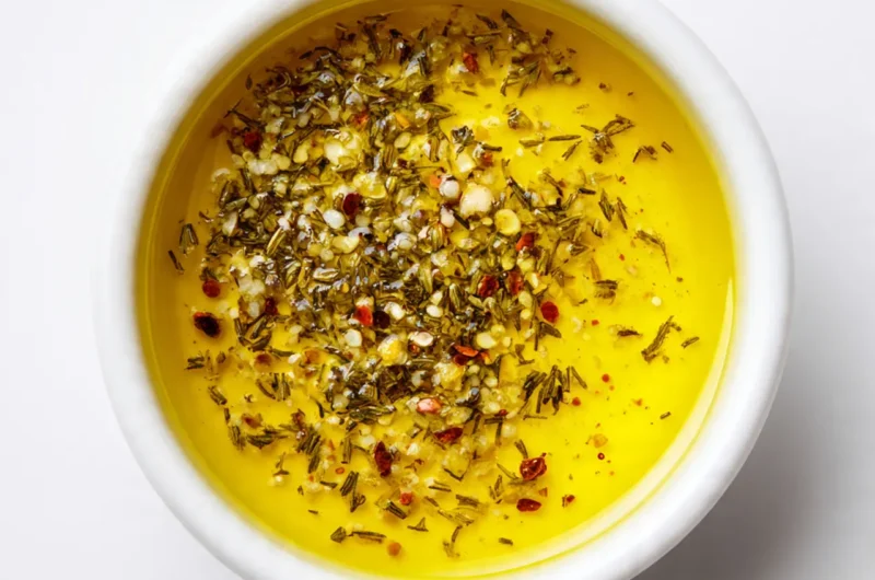 Olive oil dip for bread