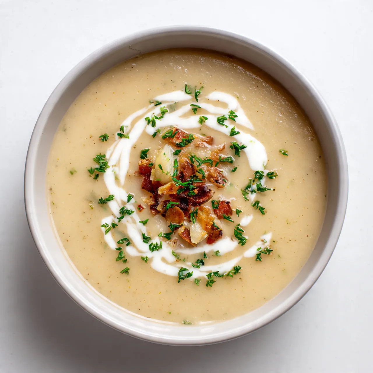 Baked potato soup