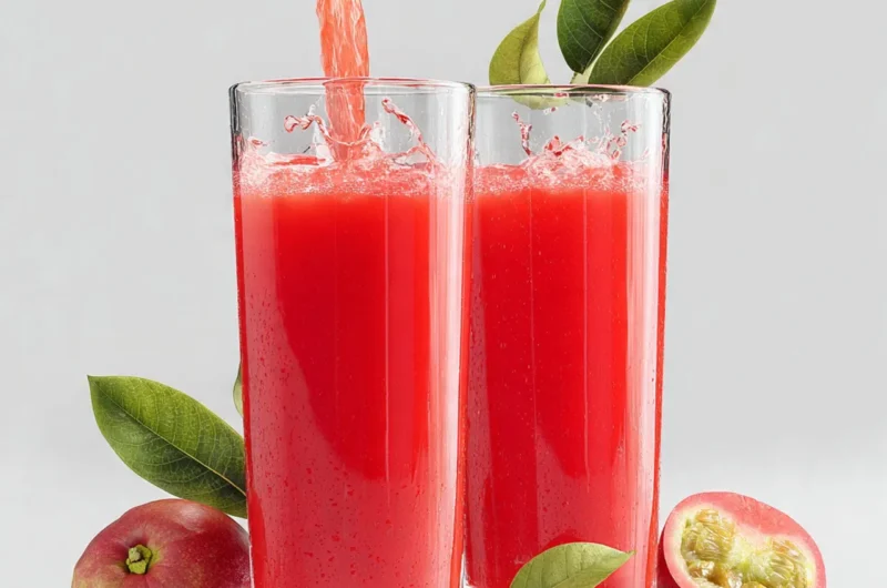 The Best Sweet Guava Fruit Juice Recipe