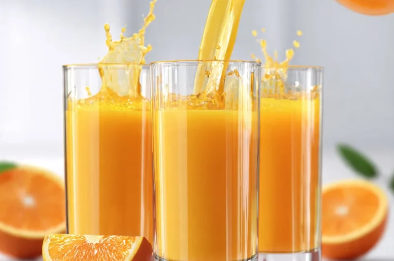 Easy + Refreshing Orange Juice Recipe Only 4 Ingredients