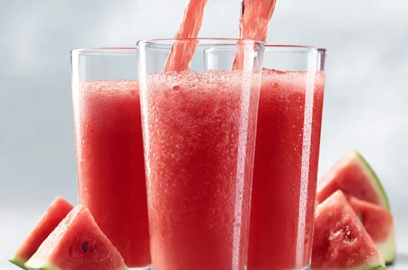 Refreshing Homemade Watermelon Juice Recipe in 10 Minutes