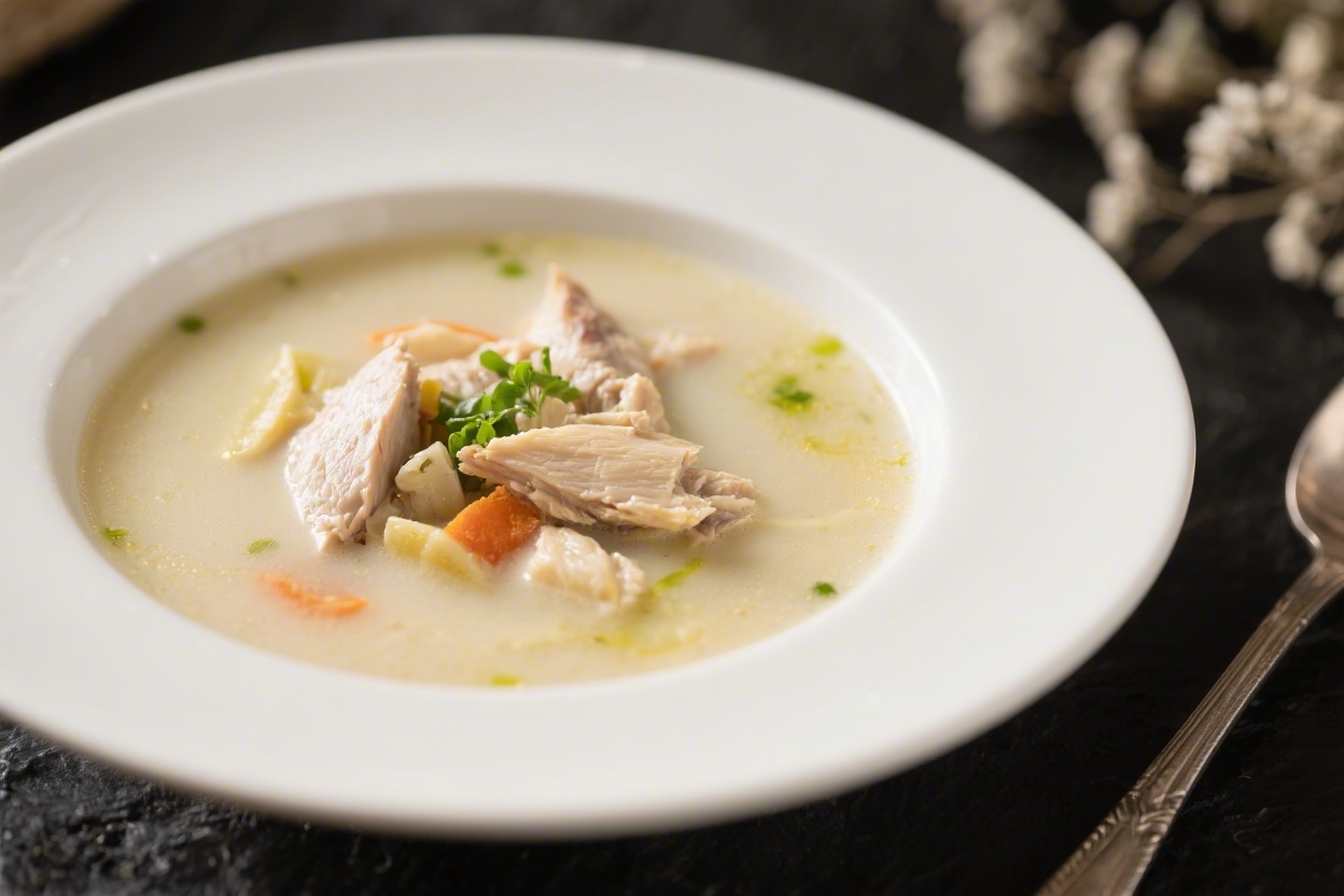 Creamy Chicken Soup – Cozy, Comforting, and Easy to Make