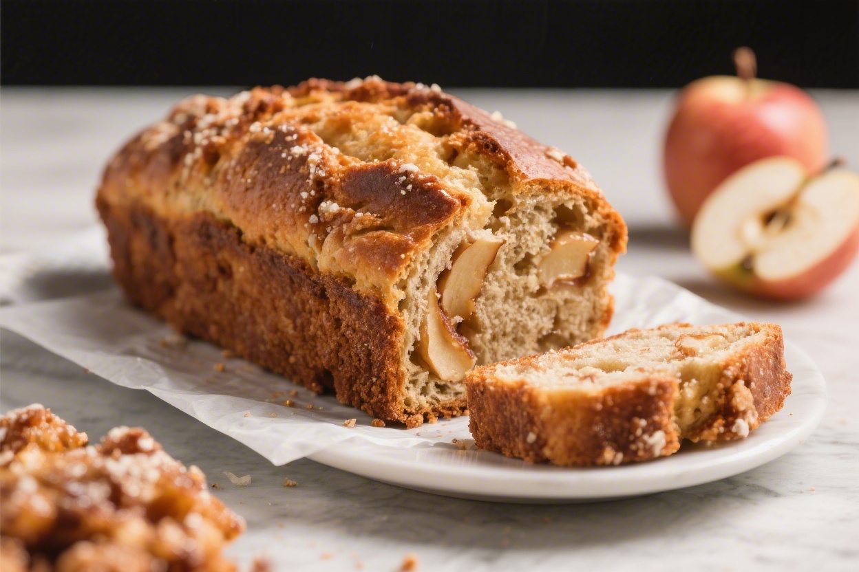 Apple Fritter Bread – A Cozy, Cinnamon-Swirled Treat