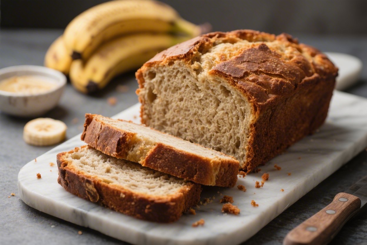 Sourdough Banana Bread Recipe – Moist, Tangy, and Easy