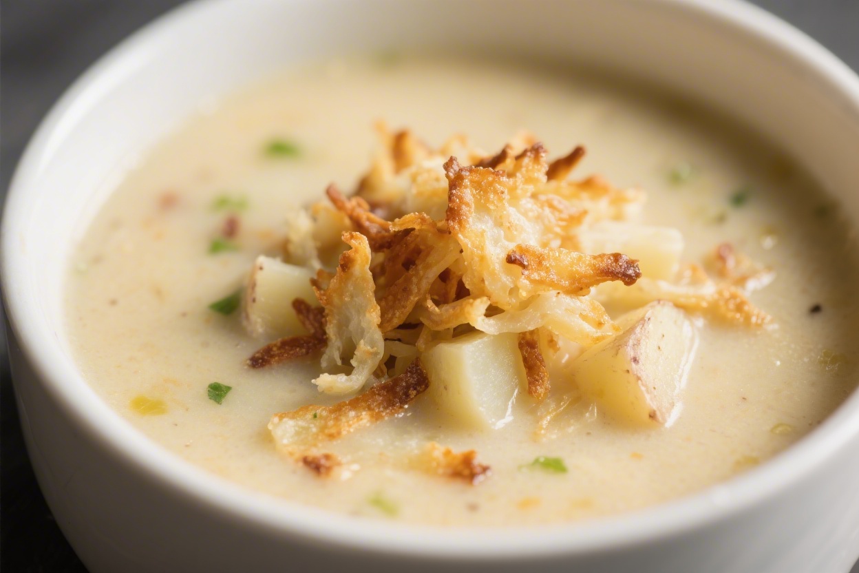 Hashbrown Potato Soup Recipe – Cozy, Creamy, and Comforting