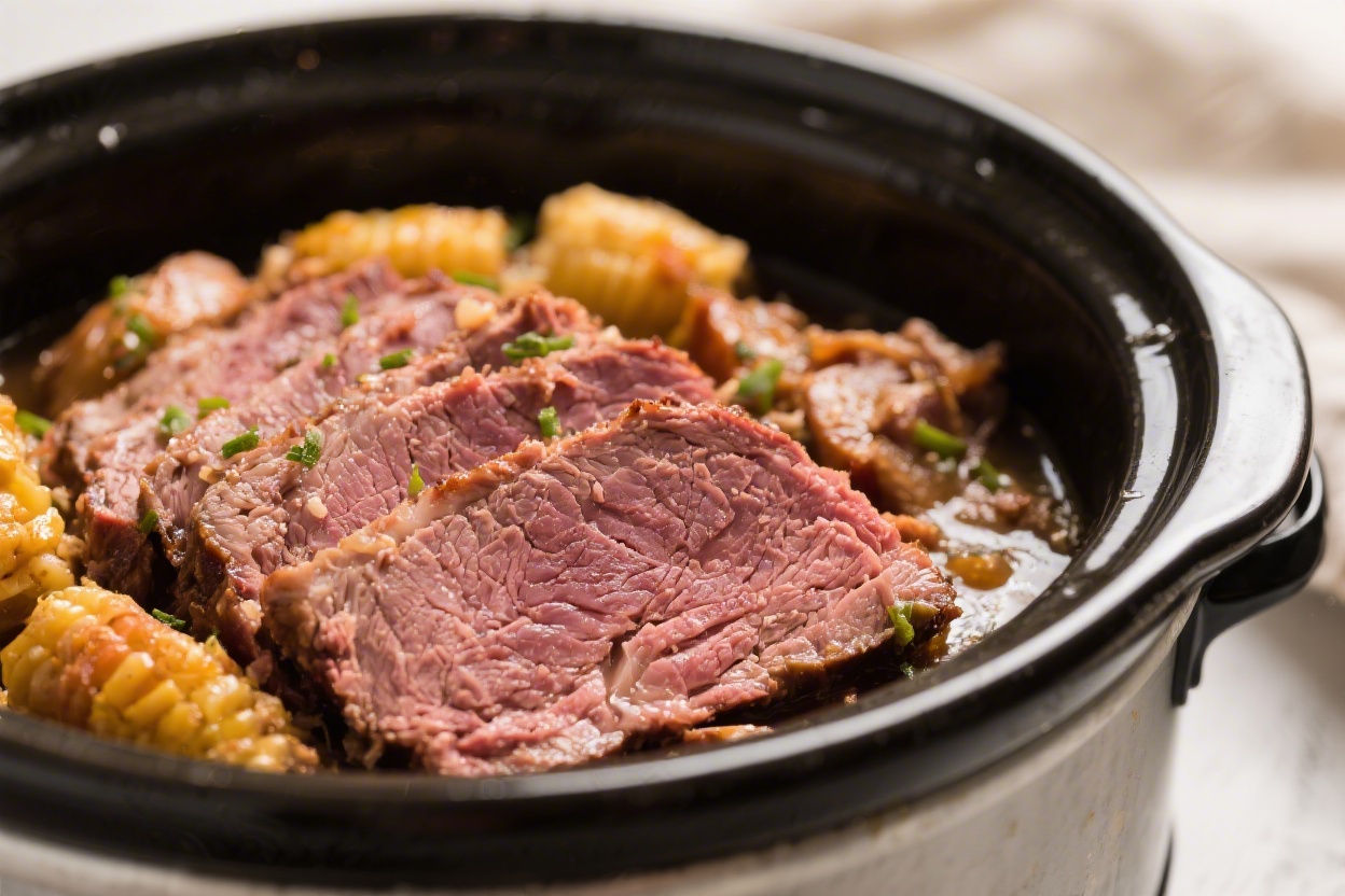 Crockpot Corned Beef Recipe – Easy, Tender, and Full of Flavor